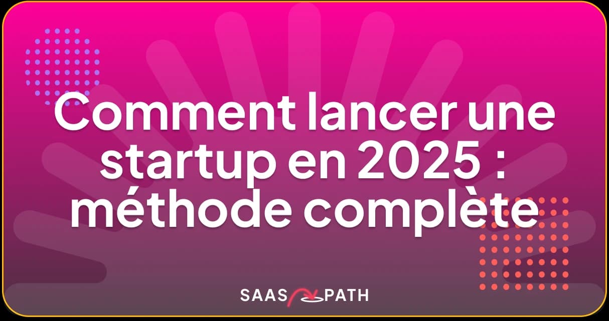 Comment lancer une startup en 2025 : méthode complète